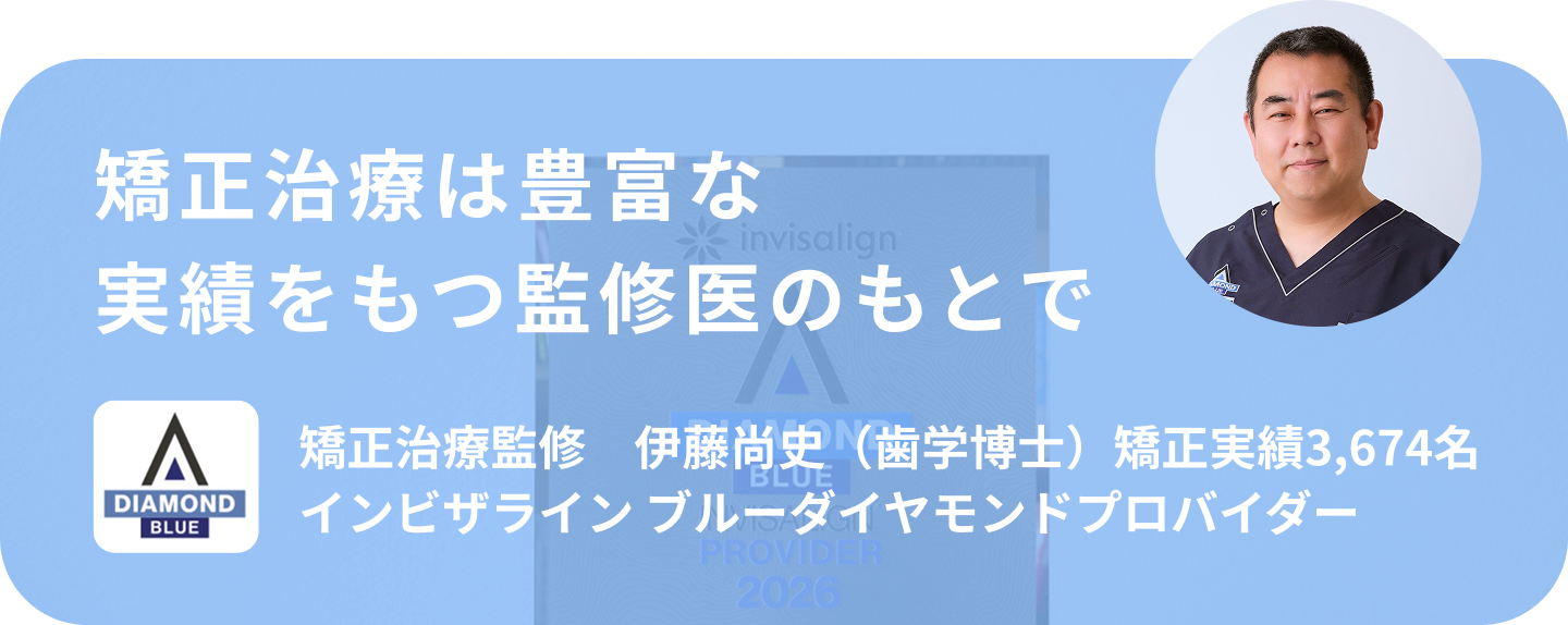 矯正治療監修 伊藤尚史（歯学博士）